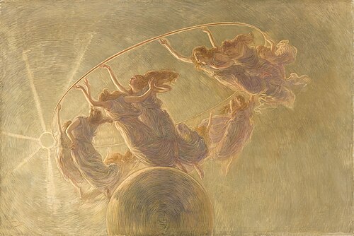 The Dance of the Hours, 1890, Gaetano Previati