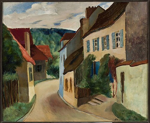 Paris – landscape, 1925, Adam Malicki