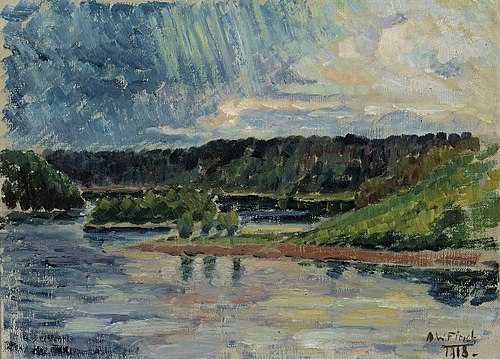 Thunderstorm, 1918, Willy Finch