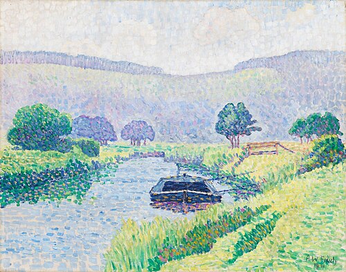Arunån ; Amberley, ådal, 1911, Willy Finch