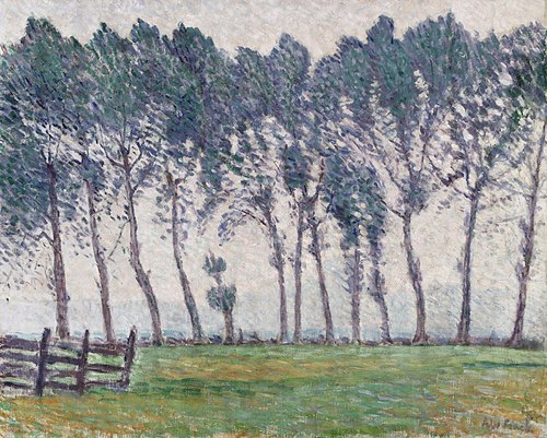 Rainy Weather at Hampton Court, 1907, Willy Finch