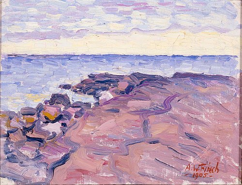 Rantakallioita, 1905, Willy Finch