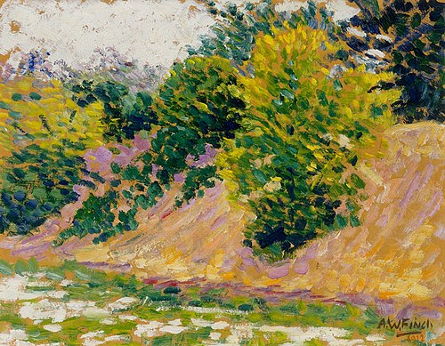 Landscape (Suursaari Island?), 1912, Willy Finch
