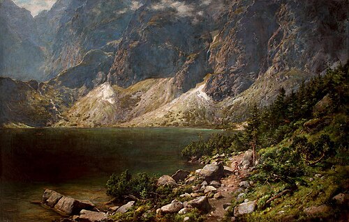 Morskie Oko, 1891, Aleksander Mroczkowski
