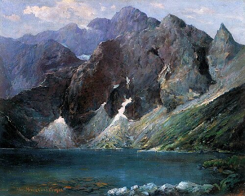 Morskie Oko, 1921, Aleksander Mroczkowski