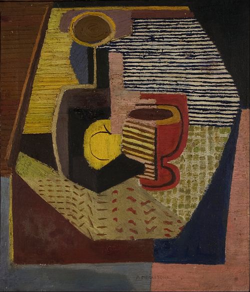 Martwa natura, 1936, Aniela Menkesowa
