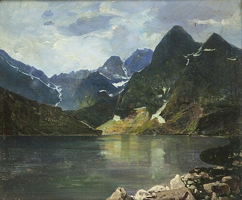 The Morskie Oko Lake, , Antoni Gramatyka