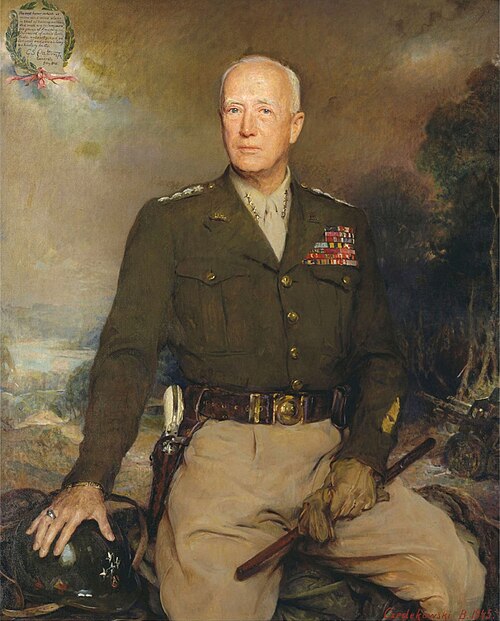 General George S. Patton, Jr., 1945, Bolesław Czedekowski