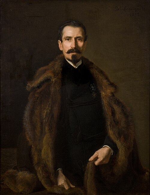 Portrait of Julian Konstanty Ordon, 1872, Boleslaw Laszczynski