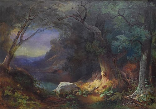 Paysage, 1864, Francis Devlan