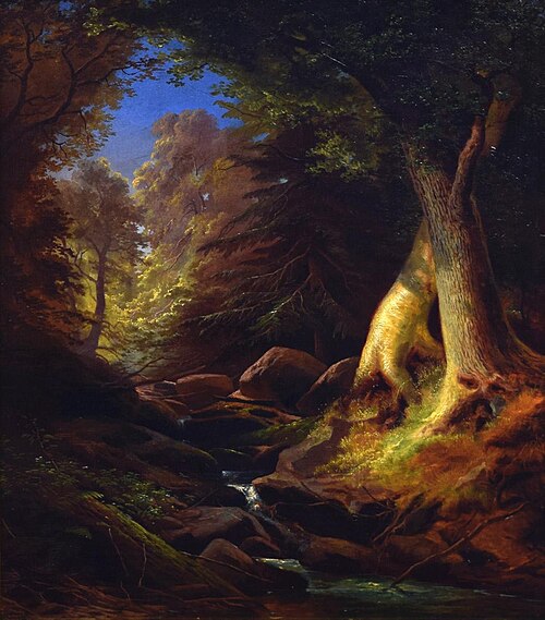 Landscape Study, 1864, Francis Devlan