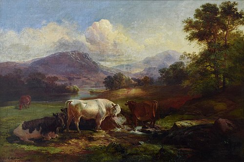Cattle (White Bull), 1886, Francis Devlan