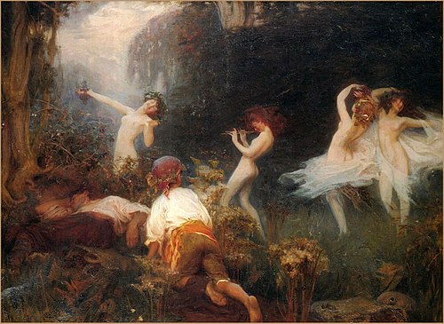 The Vintage Morn, , Herbert Draper