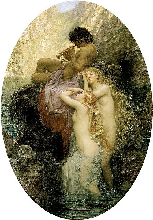 Les mélodies de la mer, 1904, Herbert Draper