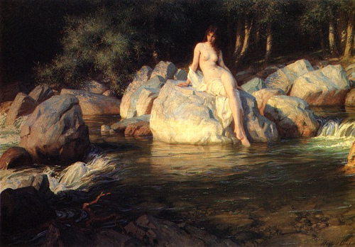 The kelpie, 1920, Herbert Draper