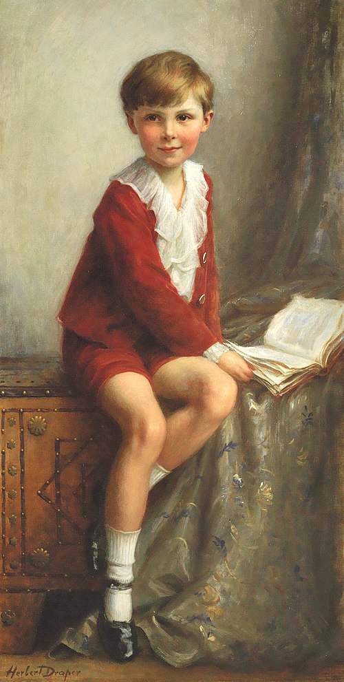 Portrait of Teddy, , Herbert Draper