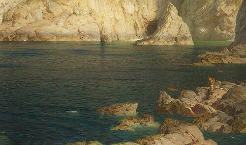 The Ebb, 1900, Herbert Draper