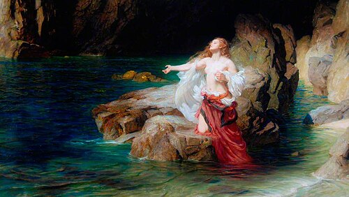 Ariadne Deserted by Theseus, , Herbert Draper