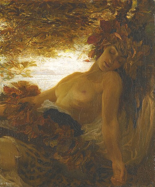 Autumn, , Herbert Draper