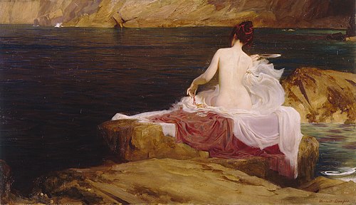 L'île de Calypso, 1897, Herbert Draper