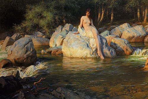 The Kelpie, 1913, Herbert Draper