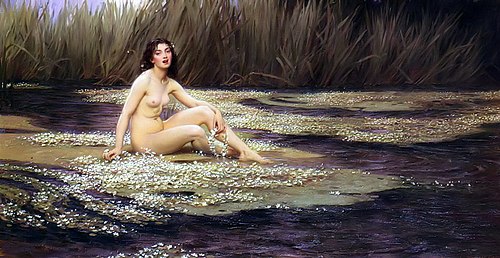 La Nymphe des eaux, 1908, Herbert Draper