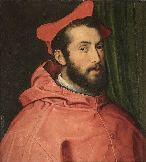 Portrait du cardinal Alexandre Farnèse, 1546, Perin del Vaga