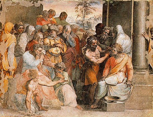 Justice de Seleuco, 1521, Perin del Vaga