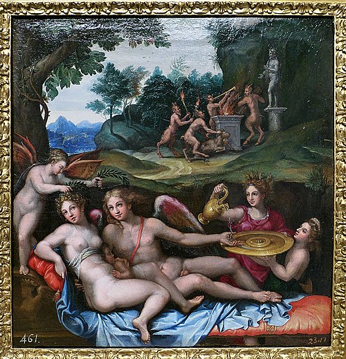 Psyche and Cupid, 1501, Perin del Vaga
