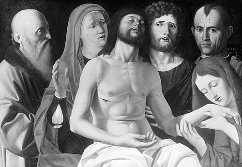 Lamentation of Christ, 1495, Marco Basaiti
