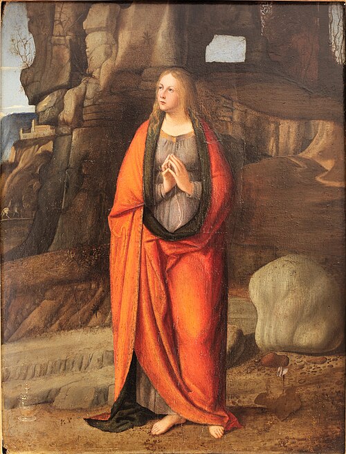 Sainte Madeleine pénitente, 1550, Marco Basaiti