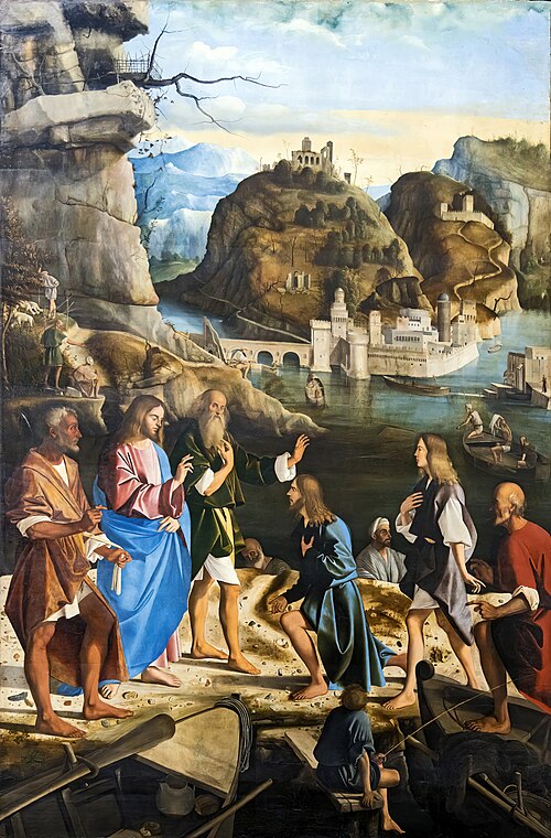 Vocation des fils de Zébédée, 1510, Marco Basaiti
