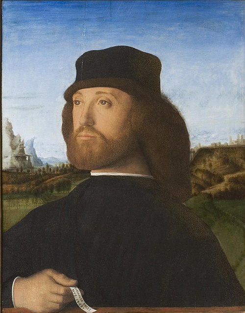 Portrait d'un gentilhomme, 1500, Marco Basaiti