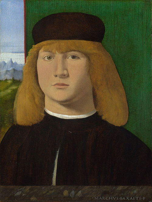 Portrait de jeune homme, 1495, Marco Basaiti