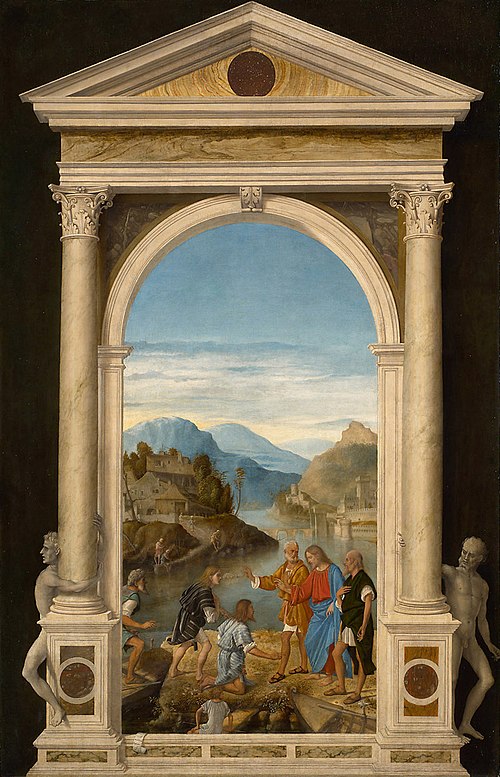 Vocation des fils de Zébédée, 1515, Marco Basaiti