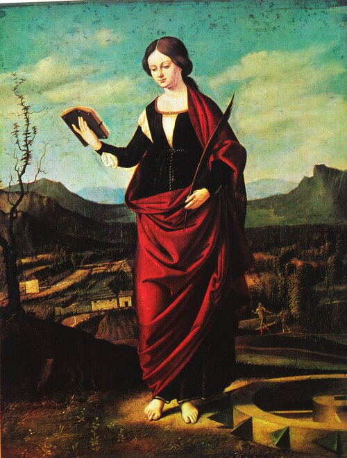 Saint Catherine of Alexandria, 1500, Marco Basaiti