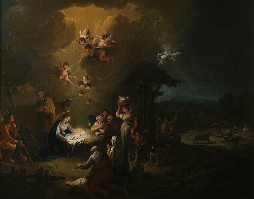 The Adoration of the Shepherds, 1740, Francesco Zuccarelli