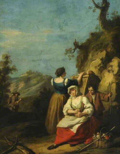 Italian Peasants, 1760, Francesco Zuccarelli