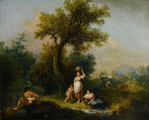 A Landscape, , Francesco Zuccarelli