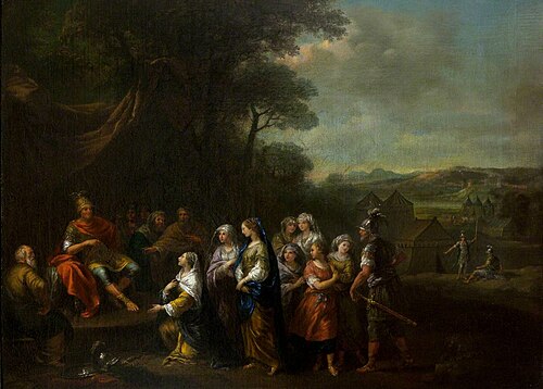 The People of Rome paying Homage to Porsenna (?), 1755, Francesco Zuccarelli