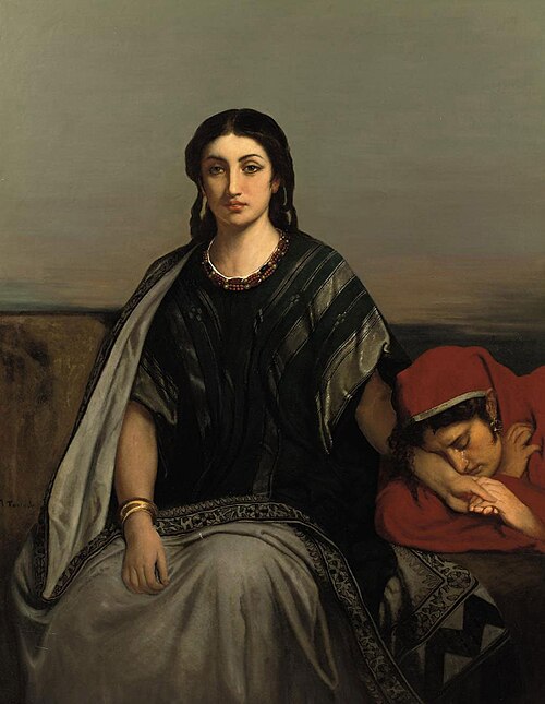 Jephthah's daughter, 1850, Jean-François Portaels