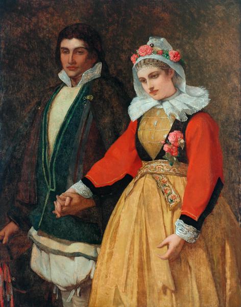 Double portrait, 1870, Jean-François Portaels