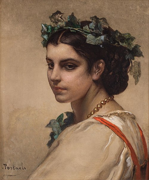 Maiden of the harvest, 1870, Jean-François Portaels