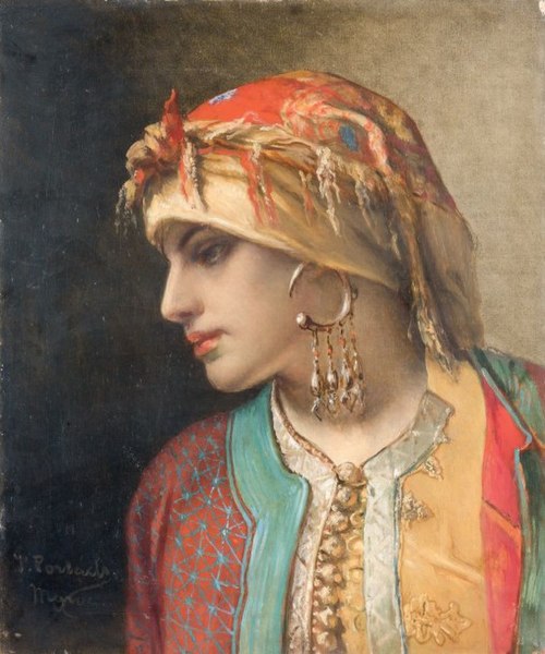 Oriental beauty, 1870, Jean-François Portaels