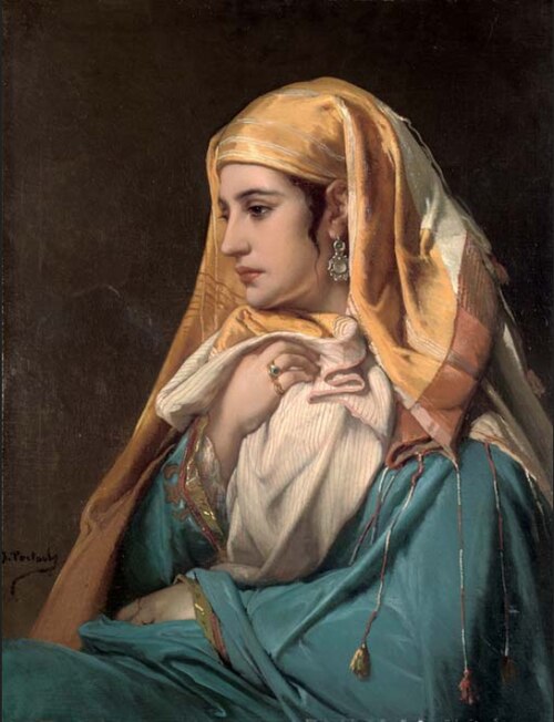 Oriental woman, 1877, Jean-François Portaels
