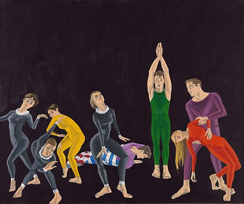Paul Taylor Dance Company, 1963, Alex Katz