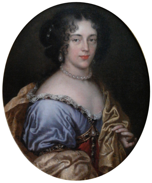 Portrait de Maria Anna Wielopolska., 1680, Claude Callot