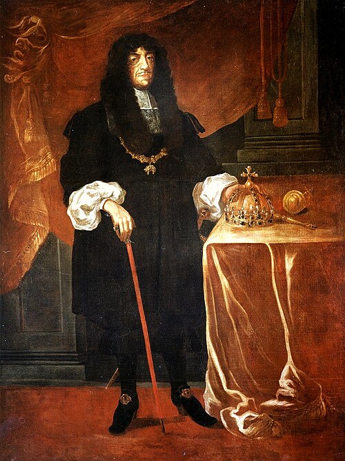 Portrait du roi Jean II Casimir., 1667, Claude Callot