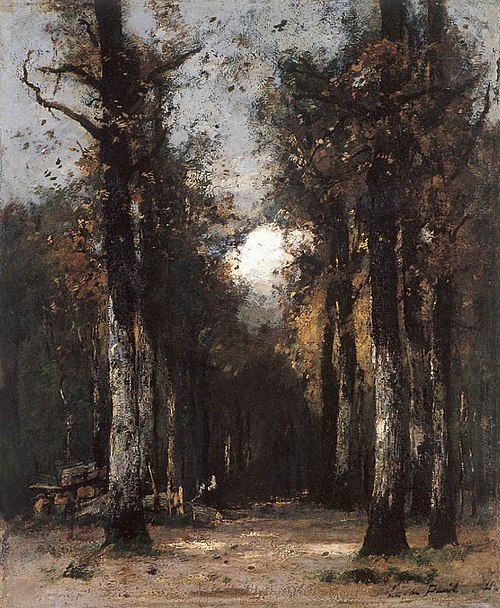 Depths of the Forest, 1876, László Paál