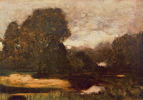 Frog Swamp, 1874, László Paál